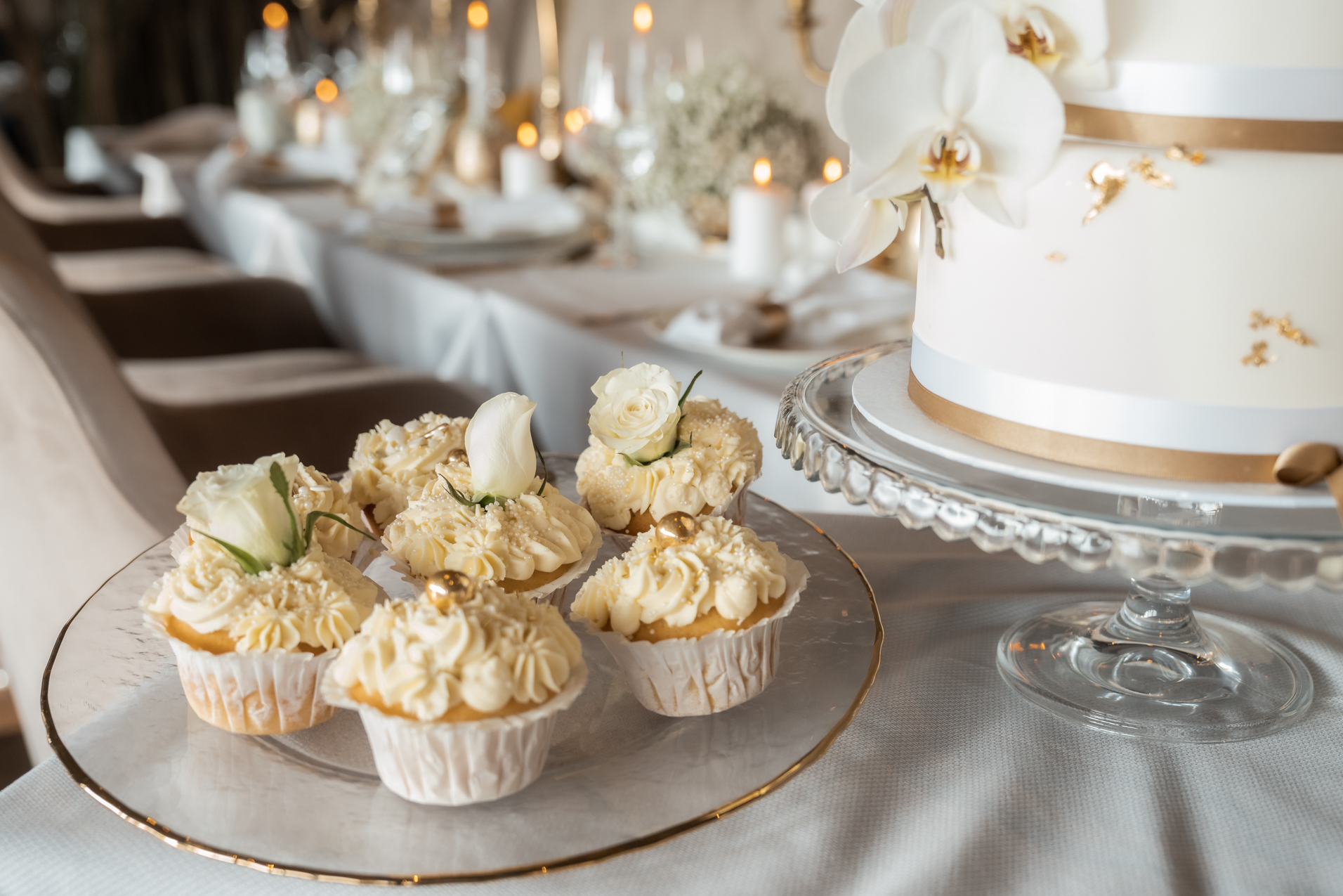 zauberhafte Cupcakes für die Hochzeitsfeier - süße Desserts für die Gäste aus der Kärntner Konditorei